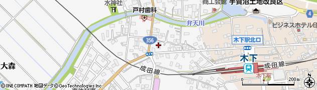 京葉銀行布佐支店 ＡＴＭ周辺の地図