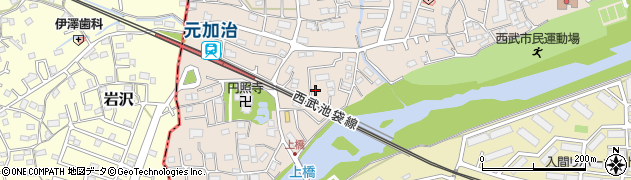 埼玉県入間市野田98周辺の地図