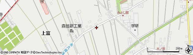 埼玉県入間郡三芳町上富1744周辺の地図