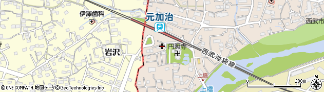 埼玉県入間市野田160周辺の地図