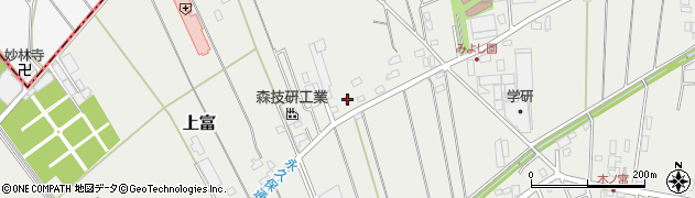 埼玉県入間郡三芳町上富1736周辺の地図