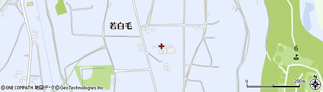 千葉県柏市若白毛502周辺の地図