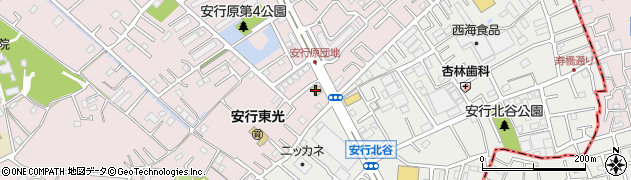 黒塀家 川口安行店周辺の地図