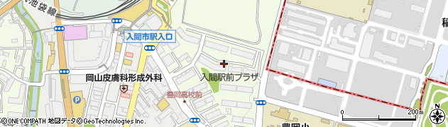 埼玉県入間市向陽台1丁目周辺の地図