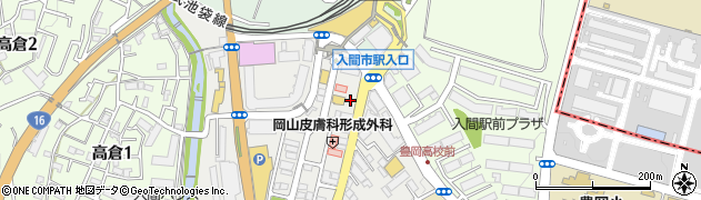 オリジン弁当　入間市駅店周辺の地図