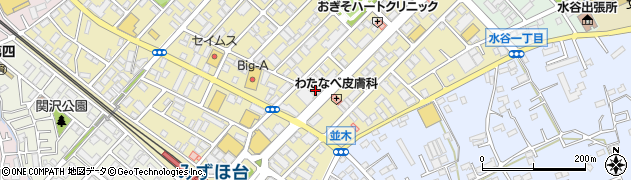 川口信用金庫みずほ台支店周辺の地図