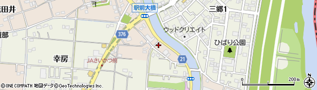 埼玉県三郷市茂田井772周辺の地図