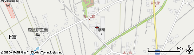 埼玉県入間郡三芳町上富1779周辺の地図