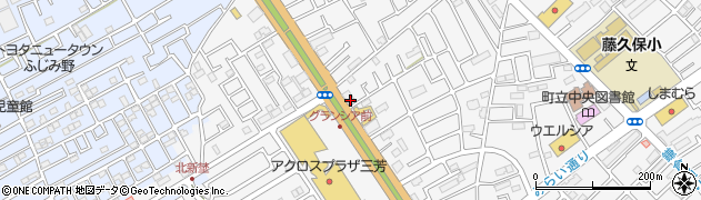 十万石　三芳店周辺の地図