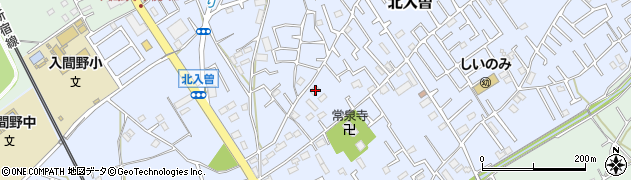埼玉県狭山市北入曽314周辺の地図