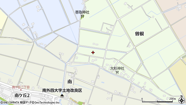 〒270-1531 千葉県印旛郡栄町曽根の地図