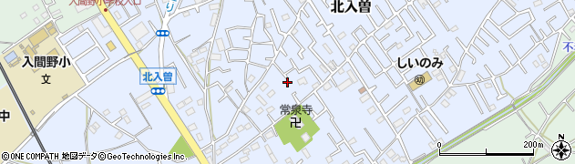 埼玉県狭山市北入曽349周辺の地図