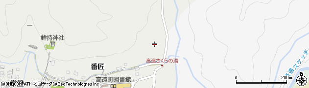 長野県伊那市高遠町西高遠番匠1019周辺の地図