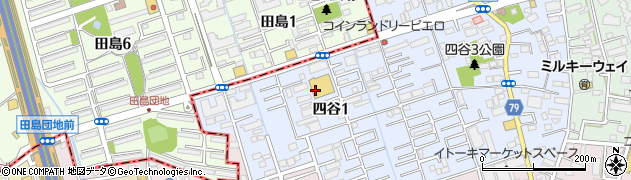 １００円ショップセリア田島店周辺の地図