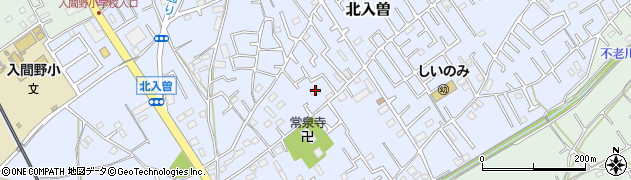埼玉県狭山市北入曽352周辺の地図