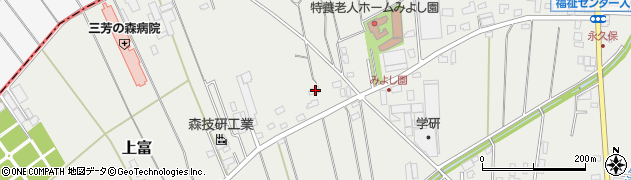 埼玉県入間郡三芳町上富1751周辺の地図