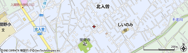 埼玉県狭山市北入曽368周辺の地図