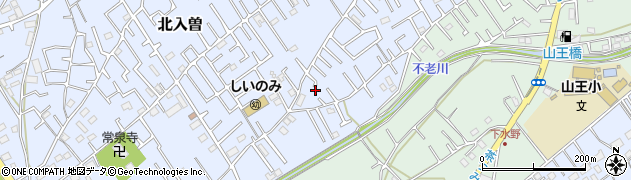 埼玉県狭山市北入曽223-8周辺の地図