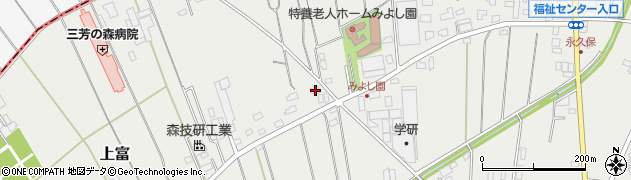 埼玉県入間郡三芳町上富1754周辺の地図