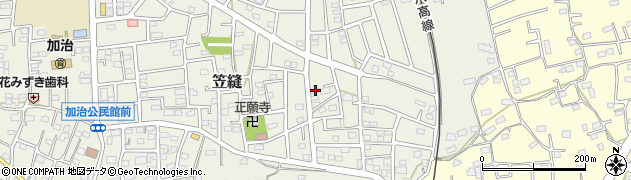 埼玉県飯能市笠縫273周辺の地図