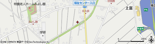 埼玉県入間郡三芳町上富1907周辺の地図