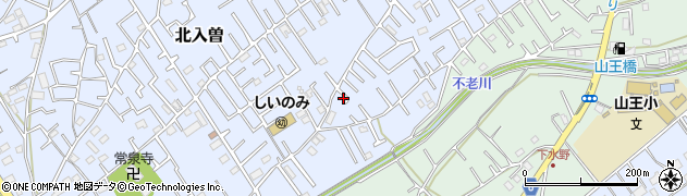 埼玉県狭山市北入曽223周辺の地図