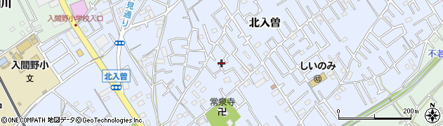 埼玉県狭山市北入曽347-16周辺の地図