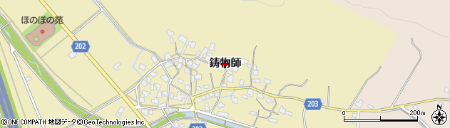福井県南越前町（南条郡）鋳物師周辺の地図