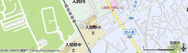 埼玉県狭山市北入曽980周辺の地図