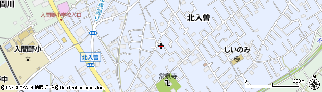 埼玉県狭山市北入曽345周辺の地図