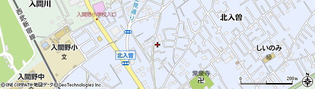 埼玉県狭山市北入曽880周辺の地図