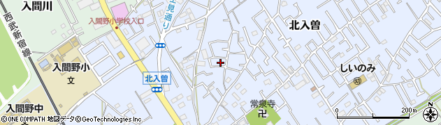 埼玉県狭山市北入曽882周辺の地図