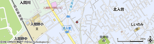 埼玉県狭山市北入曽901周辺の地図