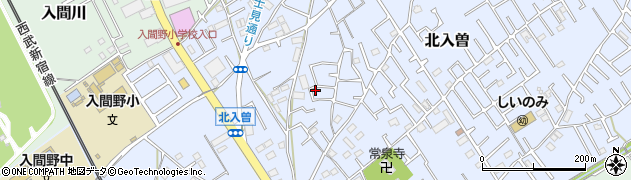埼玉県狭山市北入曽878-8周辺の地図