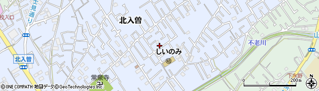 埼玉県狭山市北入曽399周辺の地図