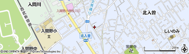 埼玉県狭山市北入曽899周辺の地図