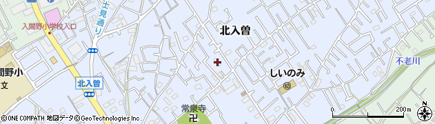 埼玉県狭山市北入曽367周辺の地図