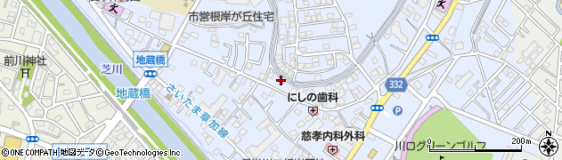 埼玉県川口市安行領根岸2493周辺の地図