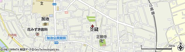 埼玉県飯能市笠縫93周辺の地図