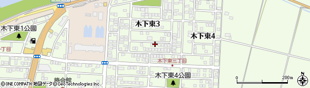 千葉県印西市木下東周辺の地図