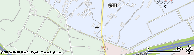 千葉県成田市桜田1143周辺の地図