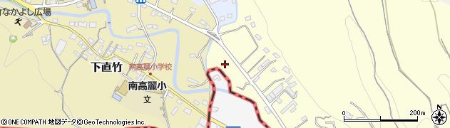 埼玉県飯能市上畑330周辺の地図