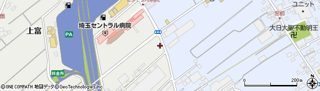 埼玉県入間郡三芳町上富8周辺の地図