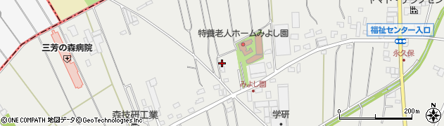 埼玉県入間郡三芳町上富1785周辺の地図