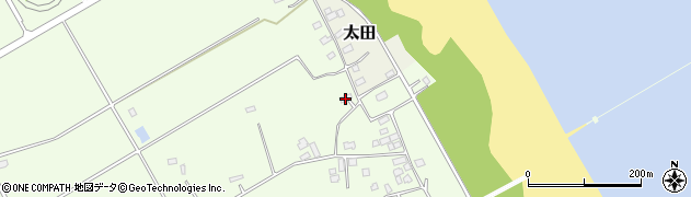 茨城県神栖市須田2894周辺の地図