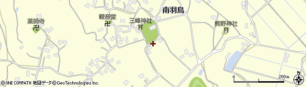 千葉県成田市南羽鳥周辺の地図
