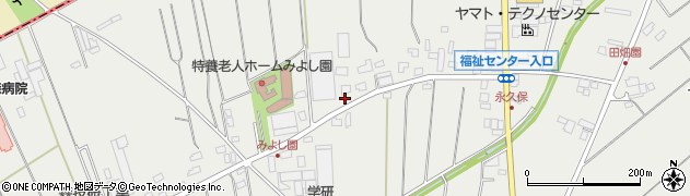 埼玉県入間郡三芳町上富1828周辺の地図