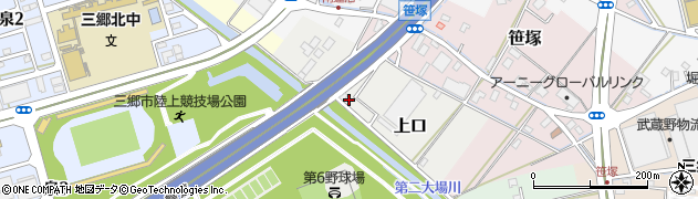 埼玉県三郷市上口884周辺の地図