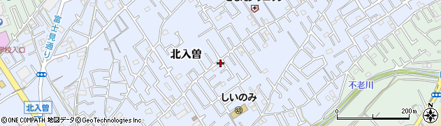 埼玉県狭山市北入曽1525周辺の地図