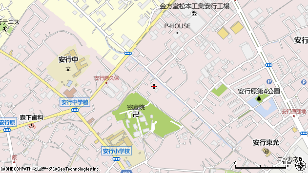 〒334-0057 埼玉県川口市安行原の地図